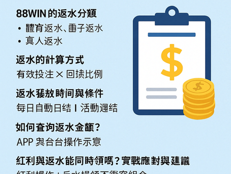 大老爺娛樂城 返水制度與紅利搭配懶人包封面圖