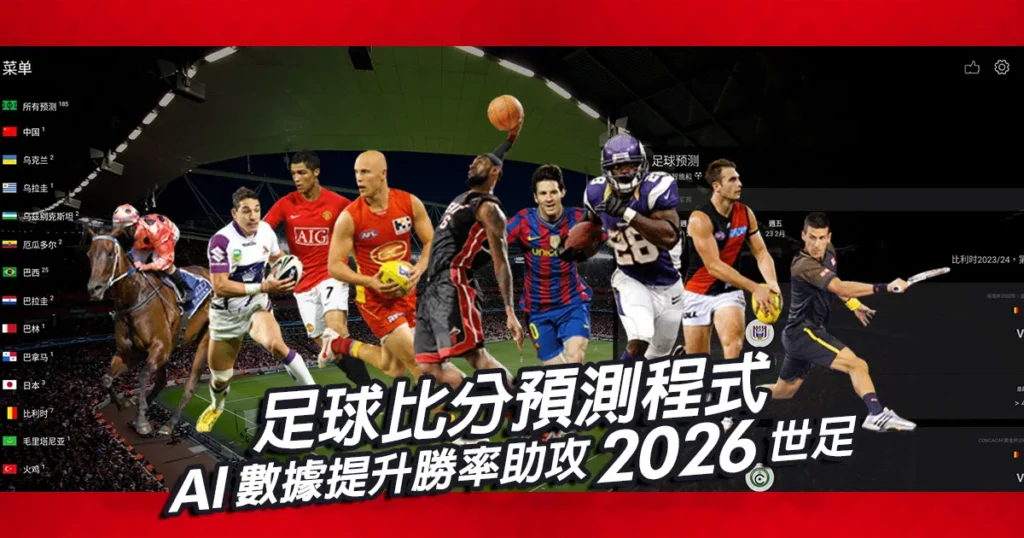 足球比分預測程式
